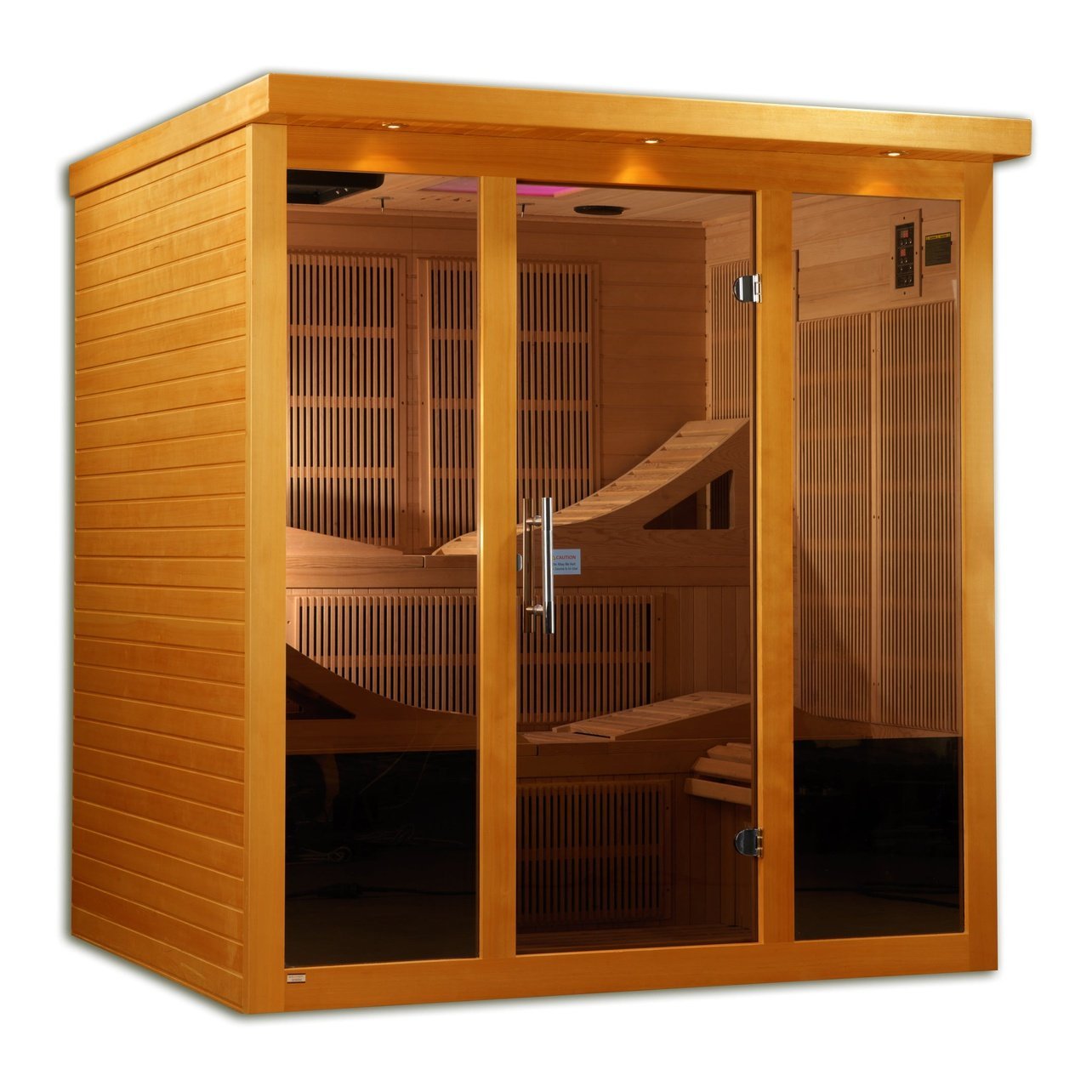 Dynamic Monaco 6-Person Ultra-Low EMF FAR Infrared Sauna | DYN-6996-01