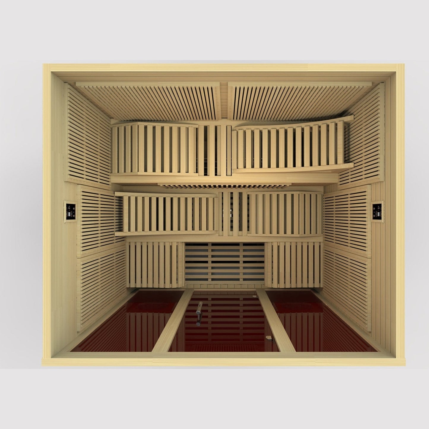 Dynamic Monaco 6-Person Ultra-Low EMF FAR Infrared Sauna | DYN-6996-01
