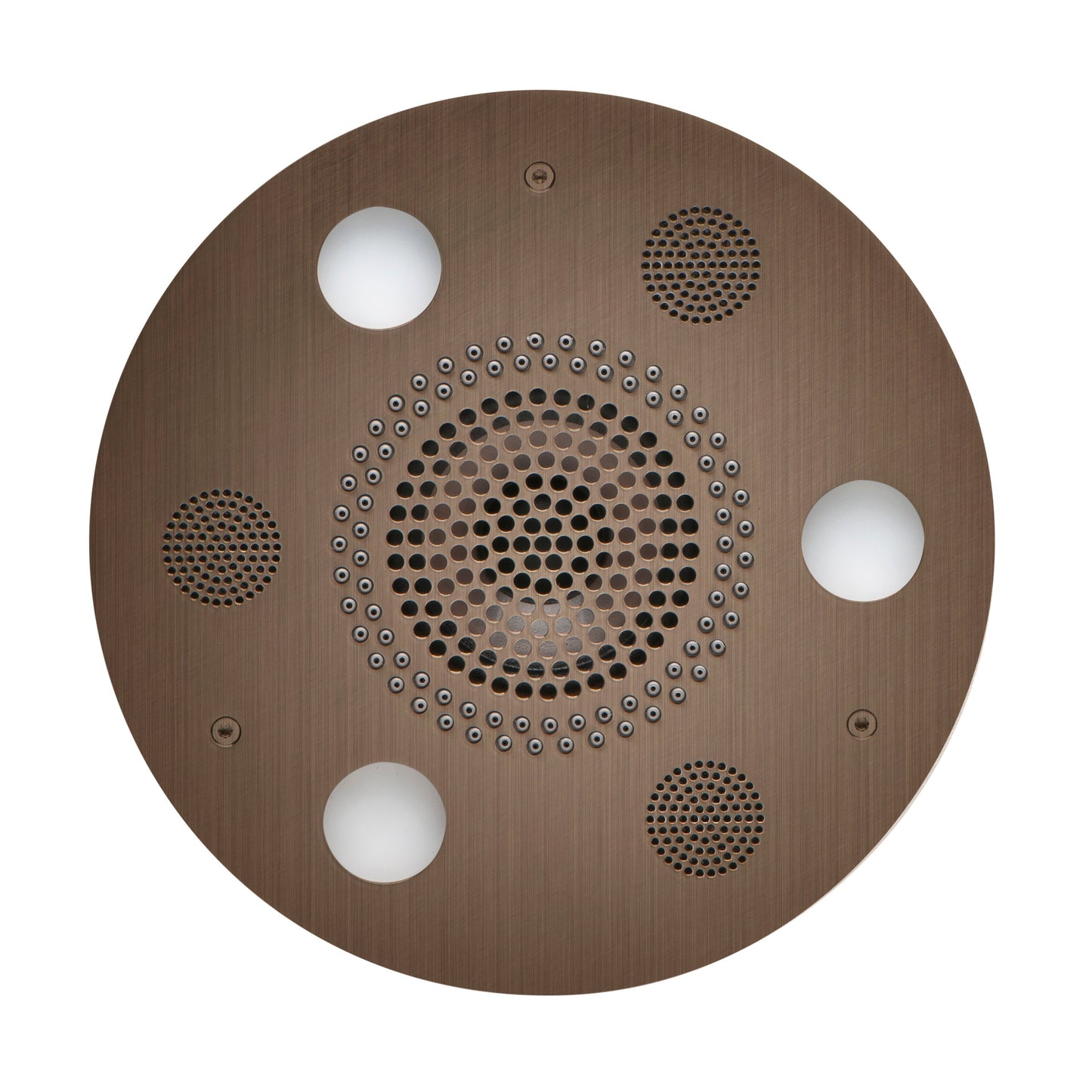 ThermaSol Serenity Advanced Round Rainhead SLSRRD - Sound + Chromatherapy + Rain Experience