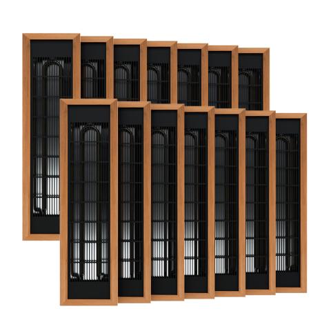 Finnmark Full Spectrum+™ Ceramic Infrared Sauna Heater Kit (240V, WiFi Control)