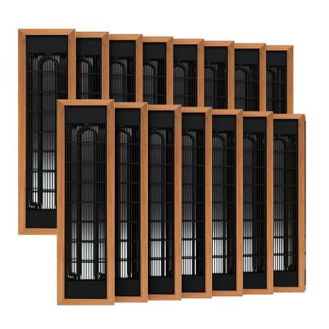 Finnmark Full Spectrum+™ Ceramic Infrared Sauna Heater Kit (240V, WiFi Control)