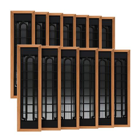 Finnmark Full Spectrum+™ Ceramic Infrared Sauna Heater Kit (240V, WiFi Control)