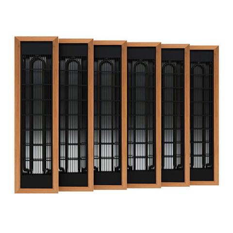Finnmark Full Spectrum+™ Ceramic Infrared Sauna Heater Kit (120V, WiFi Control)