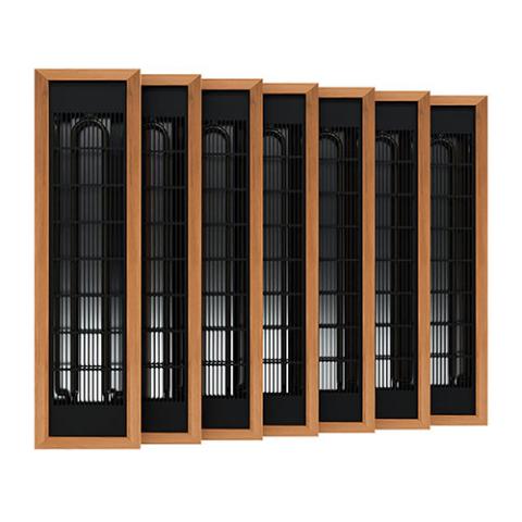 Finnmark Full Spectrum+™ Ceramic Infrared Sauna Heater Kit (120V, WiFi Control)
