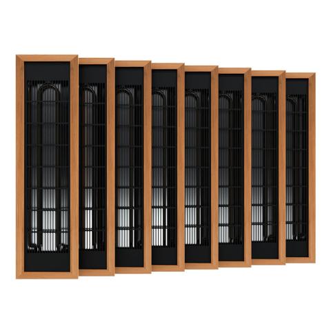 Finnmark Full Spectrum+™ Ceramic Infrared Sauna Heater Kit (120V, WiFi Control)