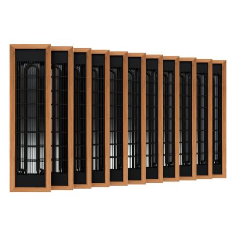 Finnmark Full Spectrum+™ Ceramic Infrared Sauna Heater Kit (240V, WiFi Control)