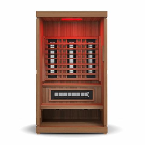 Finnmark Designs Trinity 2-Person Hybrid Infrared & Traditional Steam Sauna + Red Light Therapy | FD-KN004