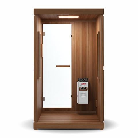 Finnmark Designs Trinity 2-Person Hybrid Infrared & Traditional Steam Sauna + Red Light Therapy | FD-KN004