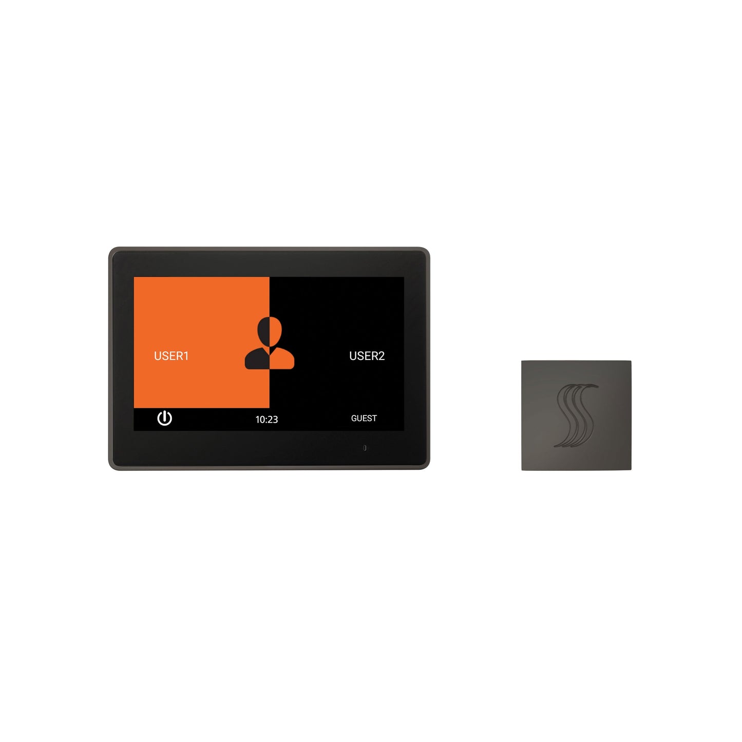 ThermaSol ThermaTouch TT10V2-SVSQ 10" Square Control Kit with SteamVection Head