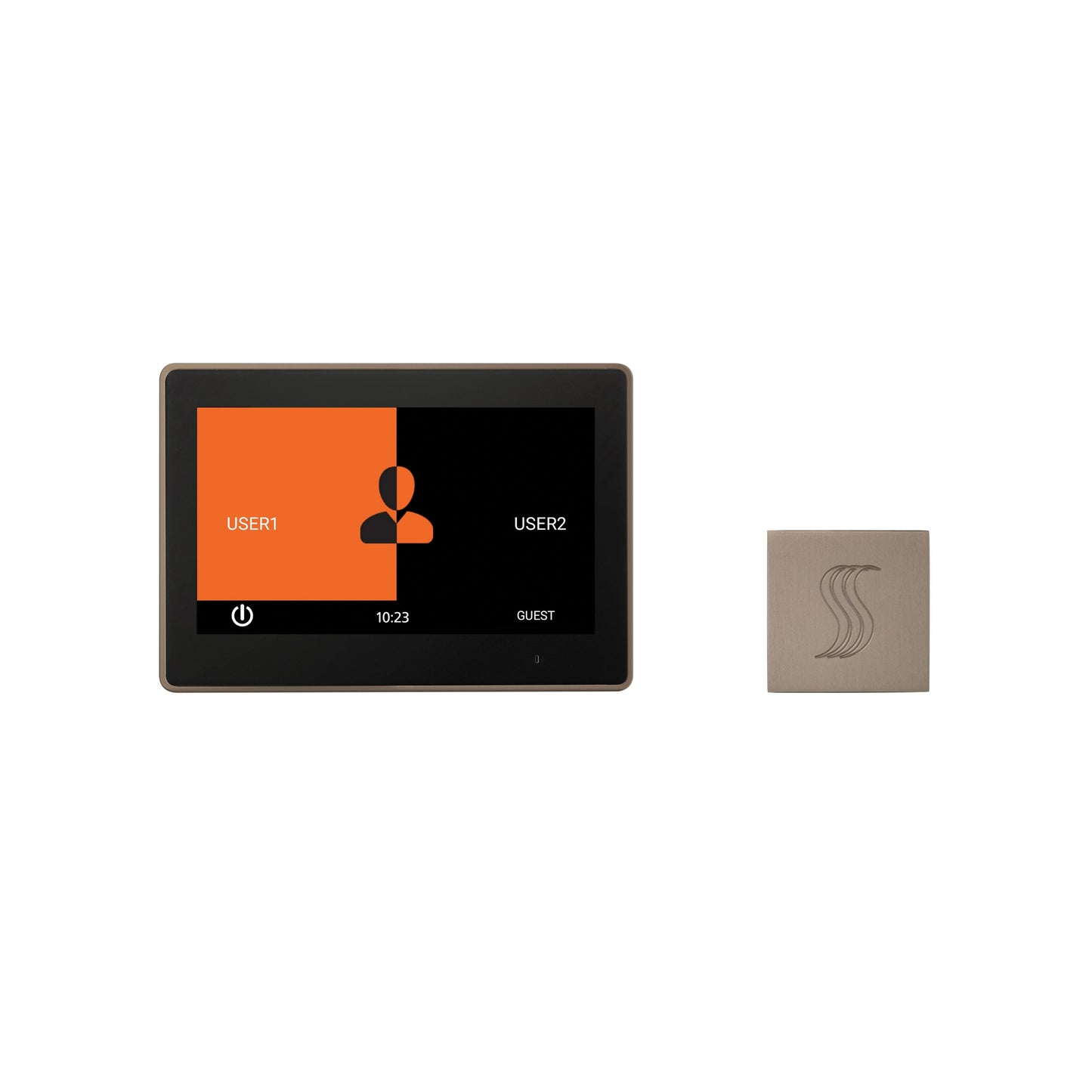 ThermaSol ThermaTouch TT10V2-SVSQ 10" Square Control Kit with SteamVection Head