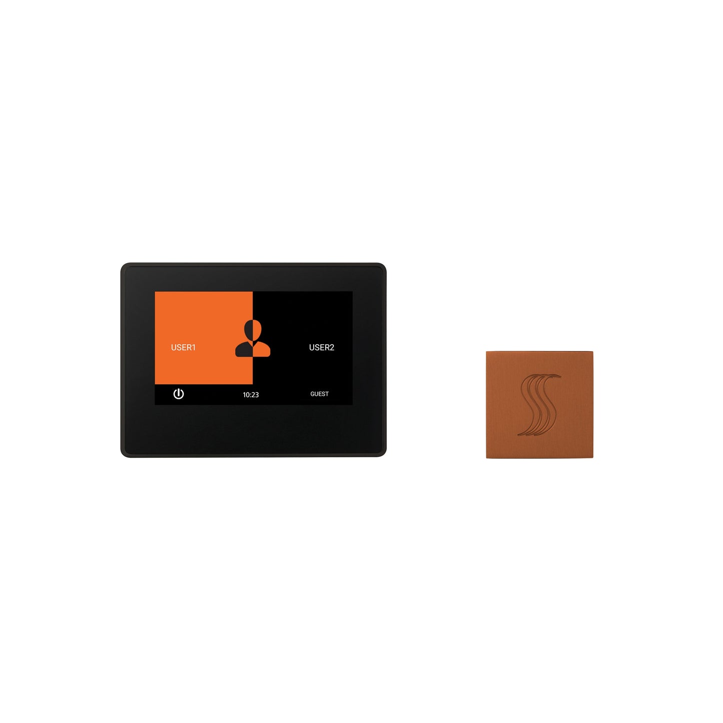 ThermaSol ThermaTouch2 TT7V2-SVSQ 7" Control and Square SteamVection Head Kit