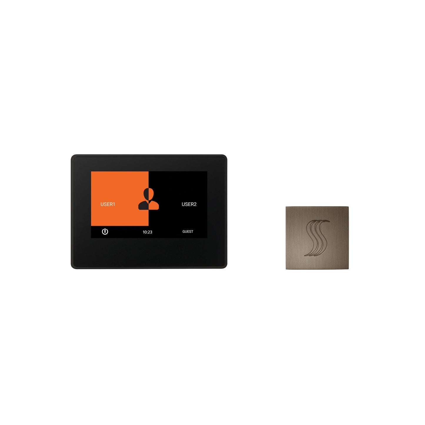 ThermaSol ThermaTouch2 TT7V2-SVSQ 7" Control and Square SteamVection Head Kit