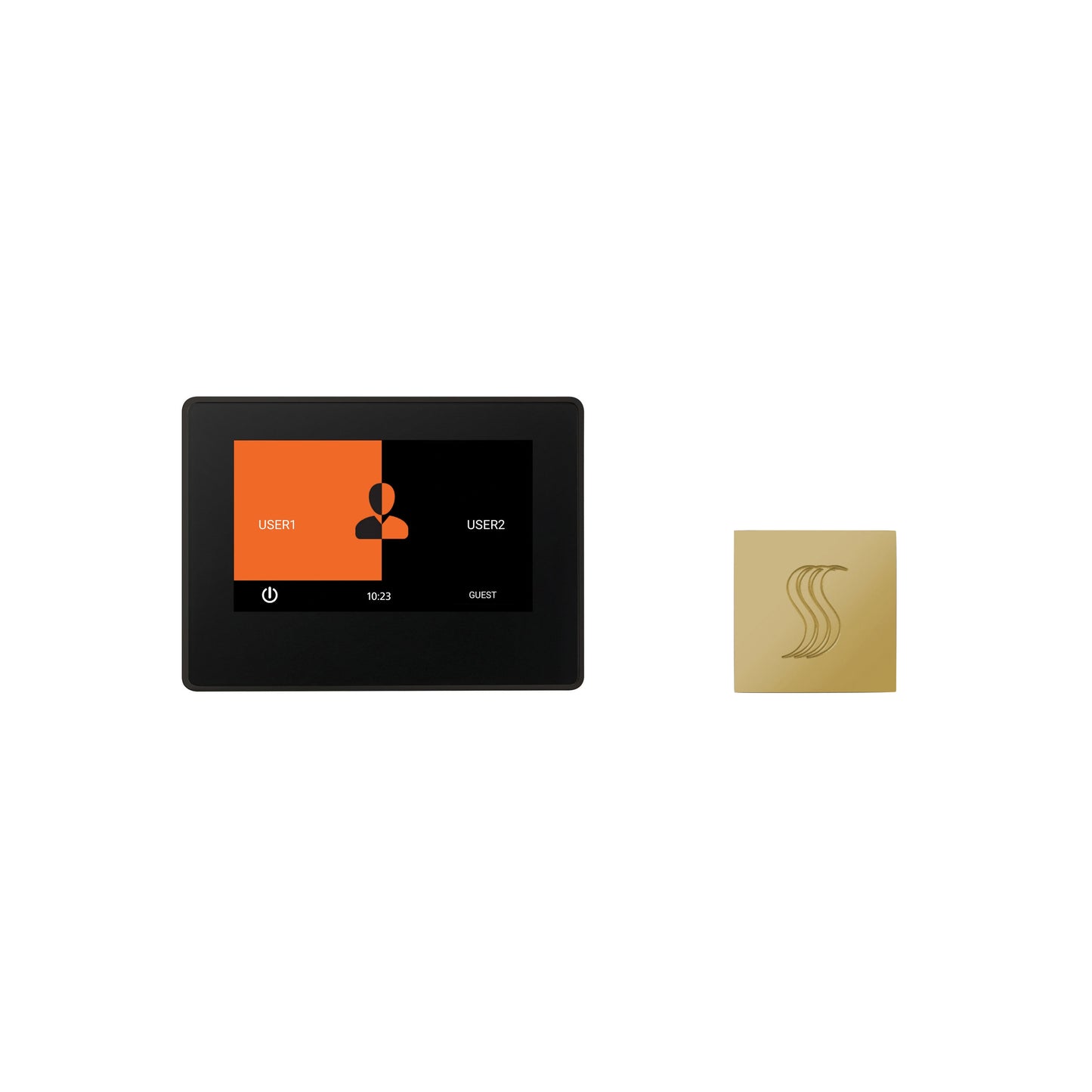 ThermaSol ThermaTouch2 TT7V2-SVSQ 7" Control and Square SteamVection Head Kit