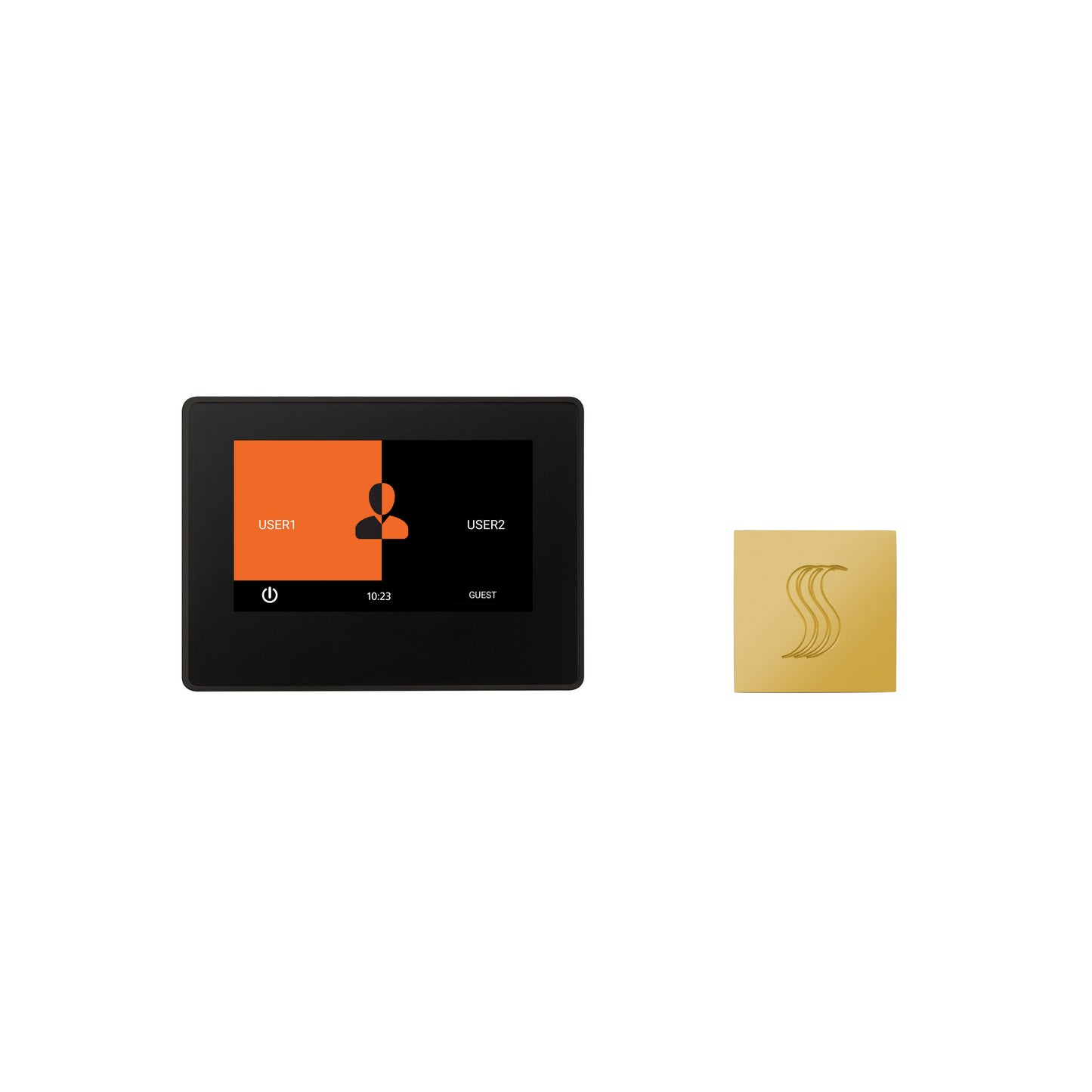 ThermaSol ThermaTouch2 TT7V2-SVSQ 7" Control and Square SteamVection Head Kit