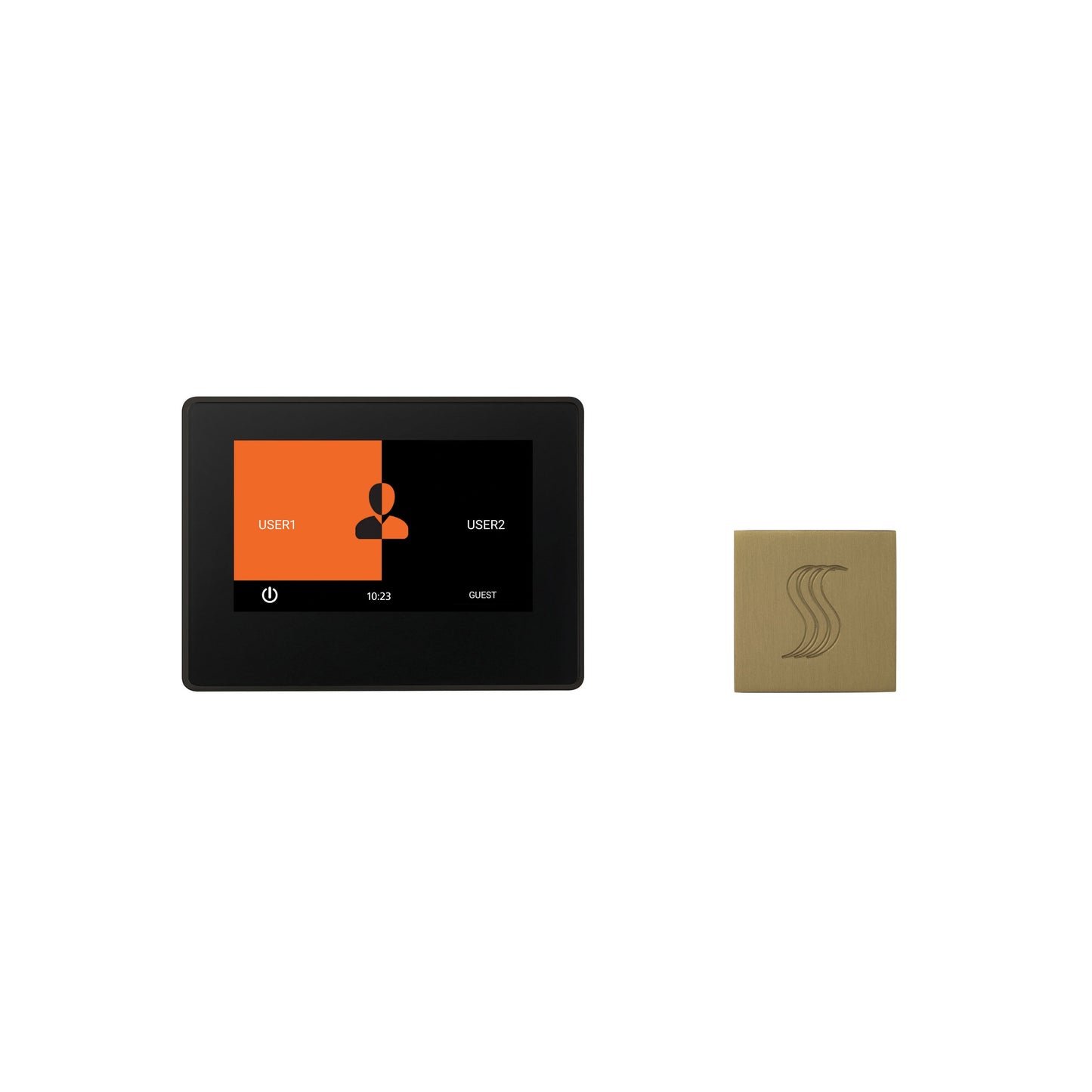 ThermaSol ThermaTouch2 TT7V2-SVSQ 7" Control and Square SteamVection Head Kit