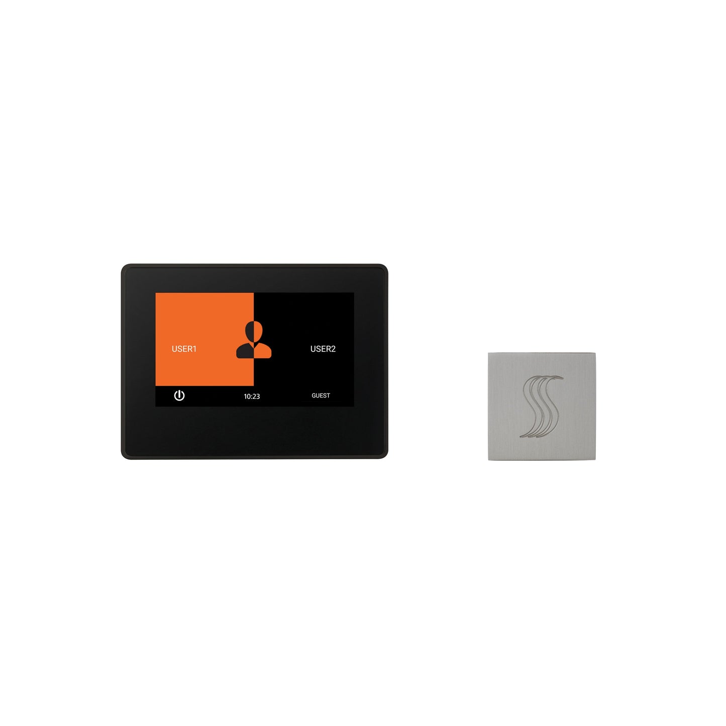 ThermaSol ThermaTouch2 TT7V2-SVSQ 7" Control and Square SteamVection Head Kit