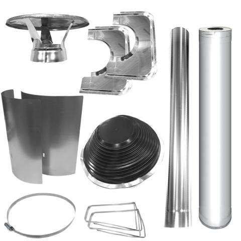 Harvia Stainless Steel Chimney Package WHP1000500