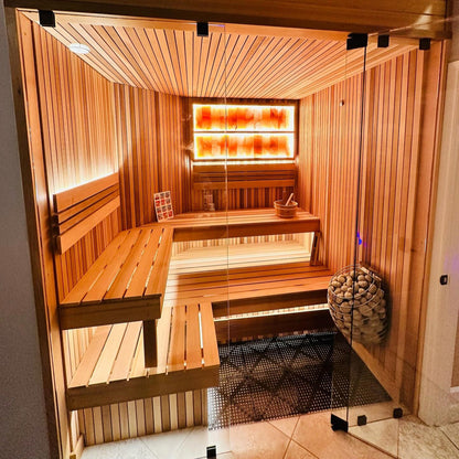 HUUM DROP Series 9.0kW Sauna Heater Package