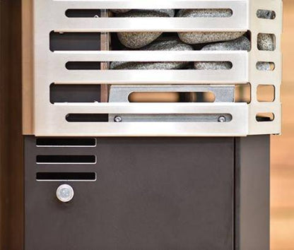 Saunum Air 10 - 9.6kW Nordic Black Sauna Heater with Integrated Climate Equalizer