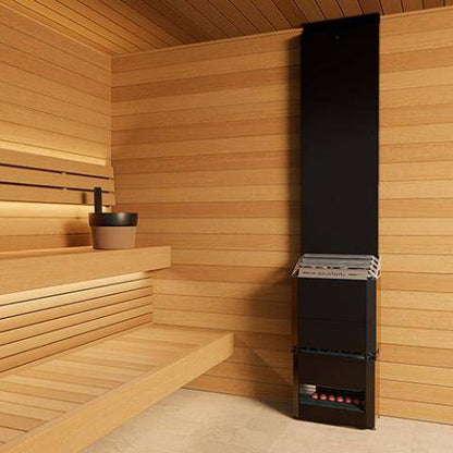 Saunum Air 10 - 9.6kW Nordic Black Sauna Heater with Integrated Climate Equalizer