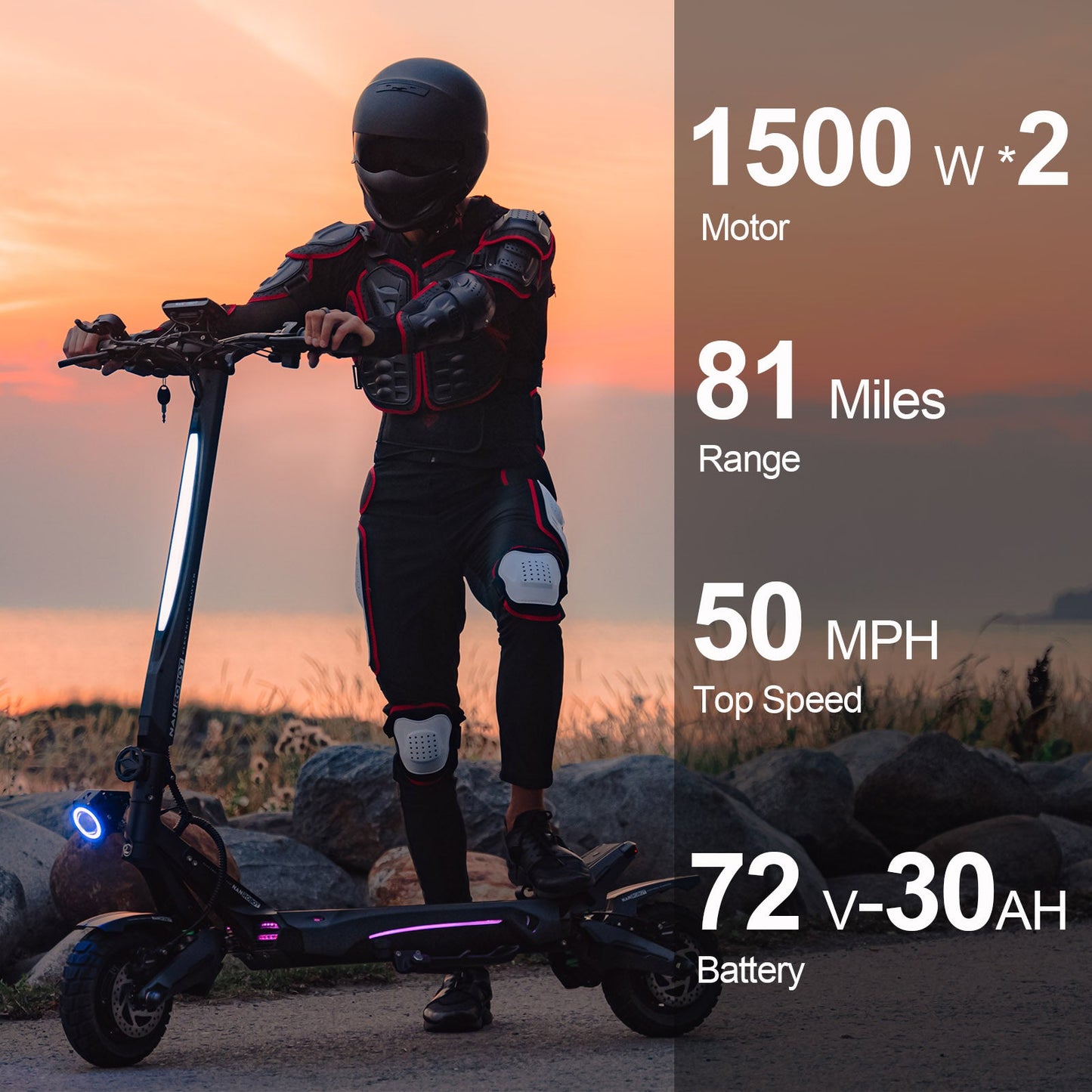 NANROBOT N6 72V Electric Scooter