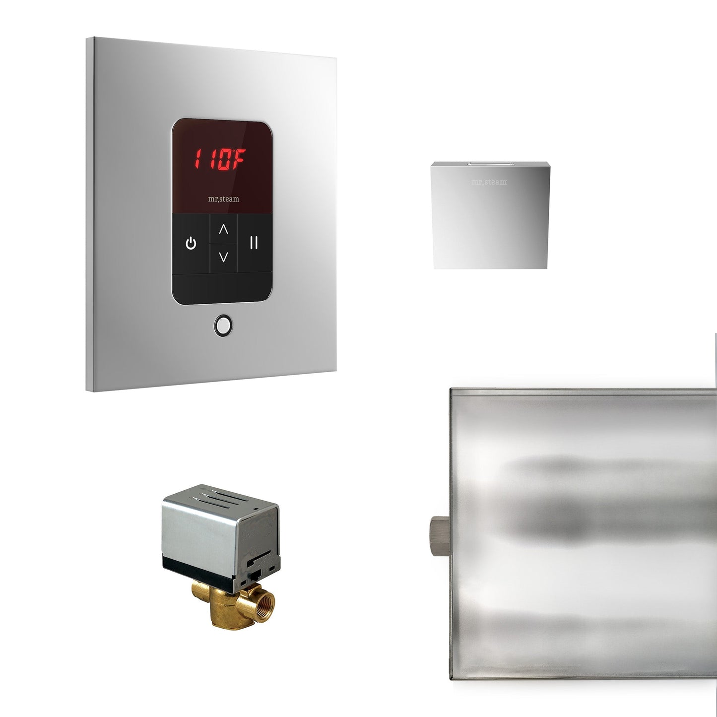 Mr. Steam Basic Butler Steam Shower Control Package with iTempo
