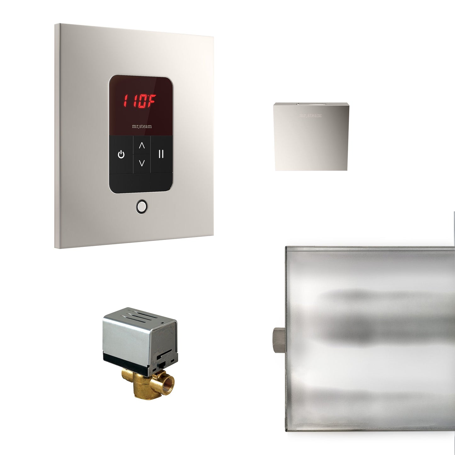Mr. Steam Basic Butler Steam Shower Control Package with iTempo
