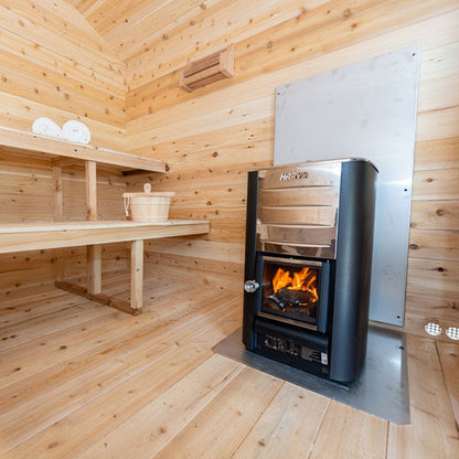 Dundalk LeisureCraft Georgian Cabin 6-Person Sauna | Canadian Timber Collection (CTC88W)