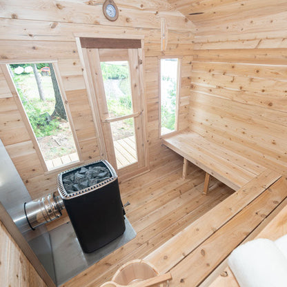 Dundalk LeisureCraft Georgian Cabin 6-Person Sauna | Canadian Timber Collection (CTC88W)