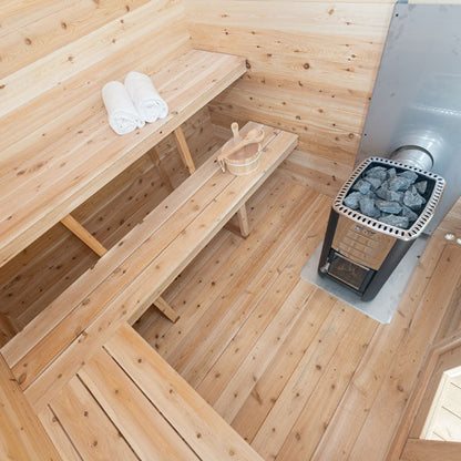 Dundalk LeisureCraft Georgian Cabin 6-Person Sauna | Canadian Timber Collection (CTC88W)