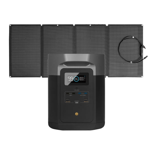 EcoFlow DELTA Max 2000 + 160W Solar Panel