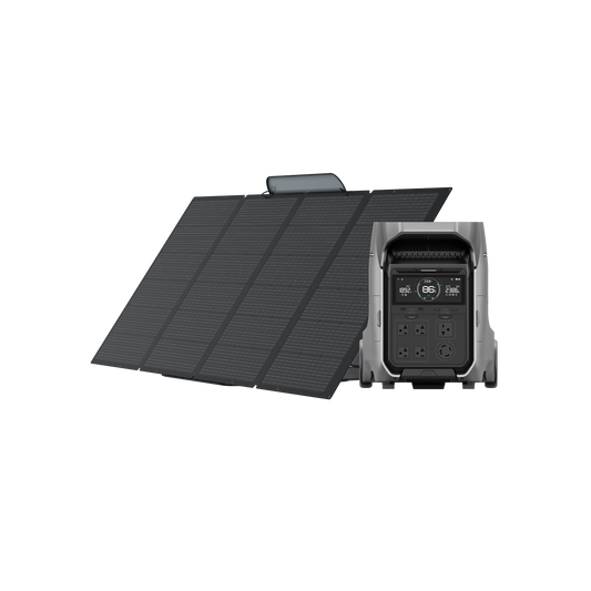 EcoFlow DELTA Pro 3 + 400W Solar Panel