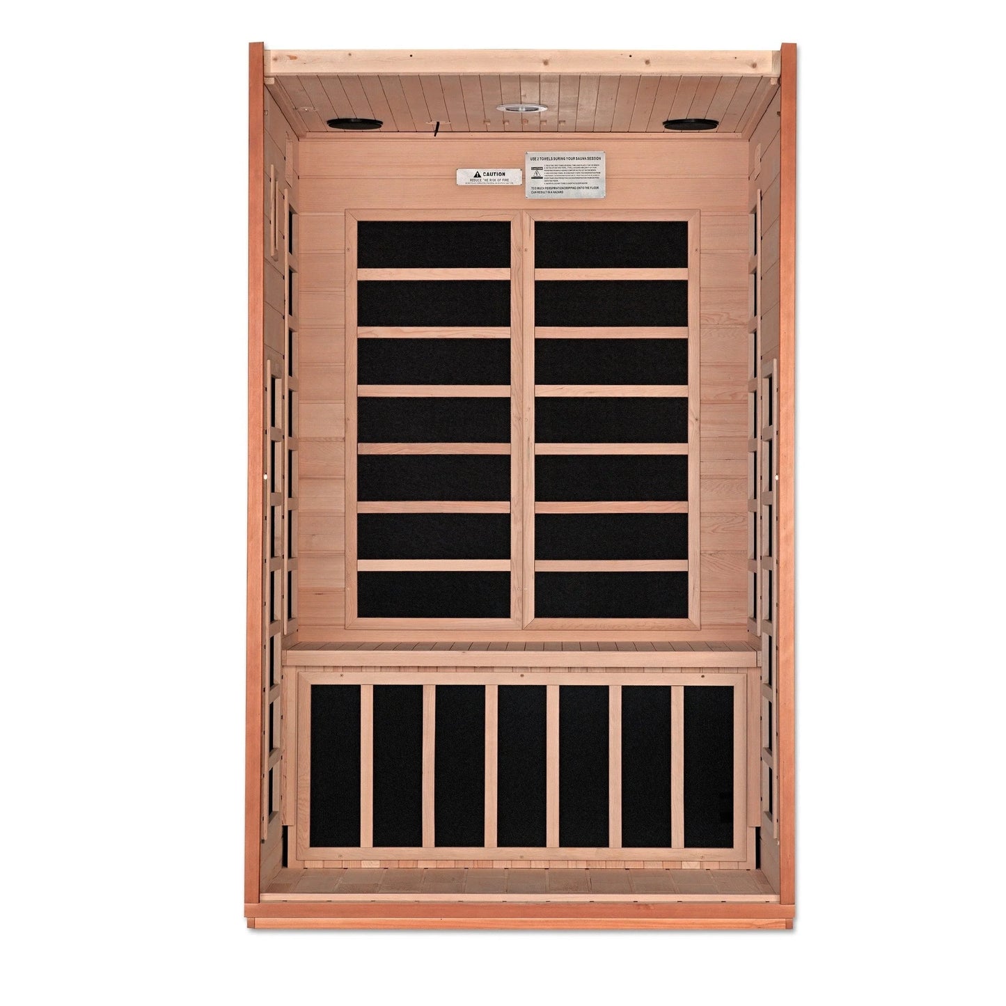 Dynamic Cordoba Elite 2-person Ultra Low EMF FAR Infrared Sauna | DYN-6203-01 Elite