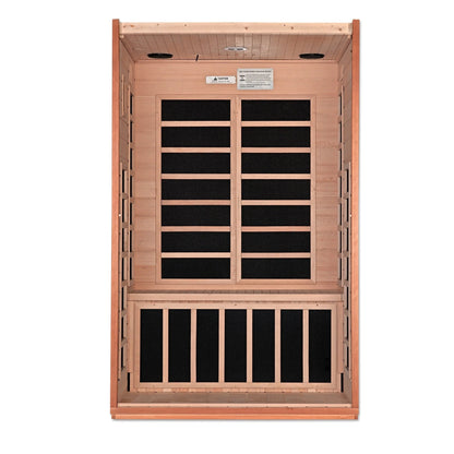 Dynamic Cordoba Elite 2-person Ultra Low EMF FAR Infrared Sauna | DYN-6203-01 Elite