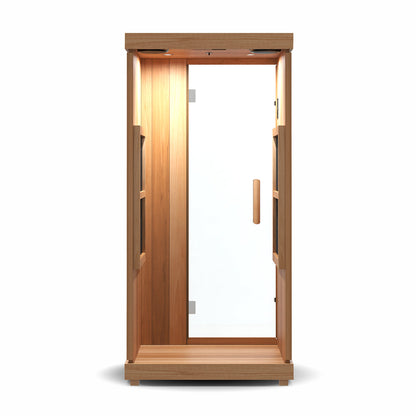 Finnmark Designs 1-Person Full Spectrum Infrared Sauna + Red Light Therapy | FD-KN001