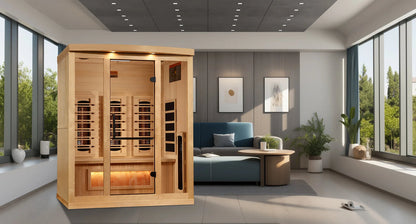Golden Designs 3-Person 2025 Reserve Edition Full Spectrum Sauna GDI-8030-03