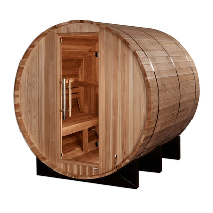 Golden Designs Arosa 4 Person Barrel Traditional Sauna GDI-B004-01