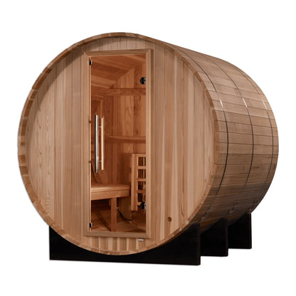Golden Designs Arosa 4 Person Barrel Traditional Sauna GDI-B004-01
