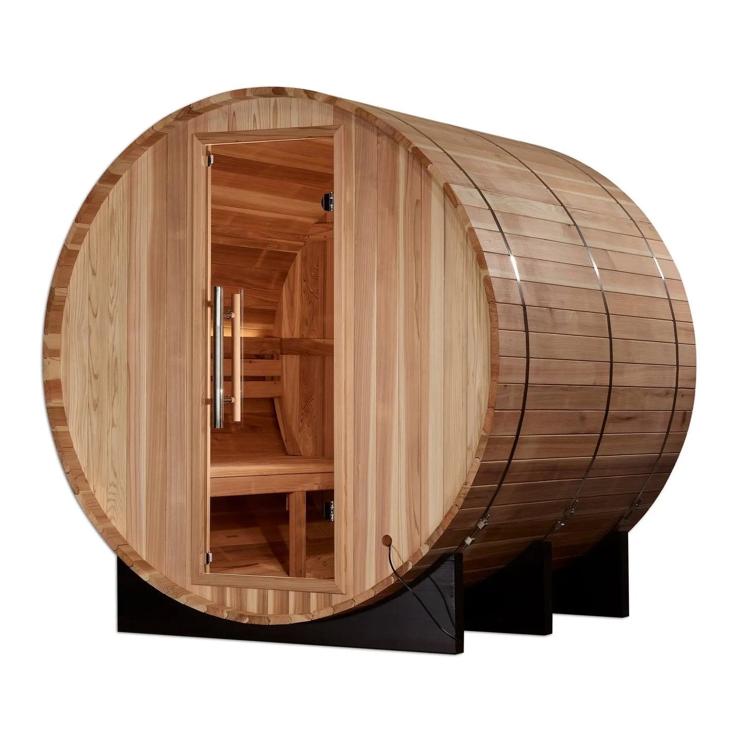 Golden Designs Arosa 4 Person Barrel Traditional Sauna GDI-B004-01