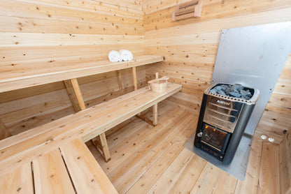 Dundalk LeisureCraft Georgian Cabin 6-Person Sauna | Canadian Timber Collection (CTC88W)