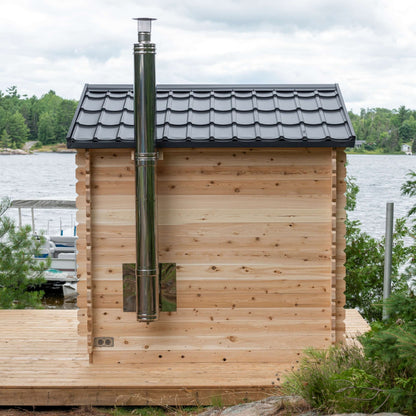 Dundalk LeisureCraft Georgian Cabin 6-Person Sauna | Canadian Timber Collection (CTC88W)