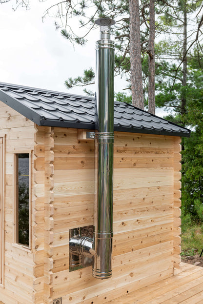 Dundalk LeisureCraft Georgian Cabin 6-Person Sauna | Canadian Timber Collection (CTC88W)