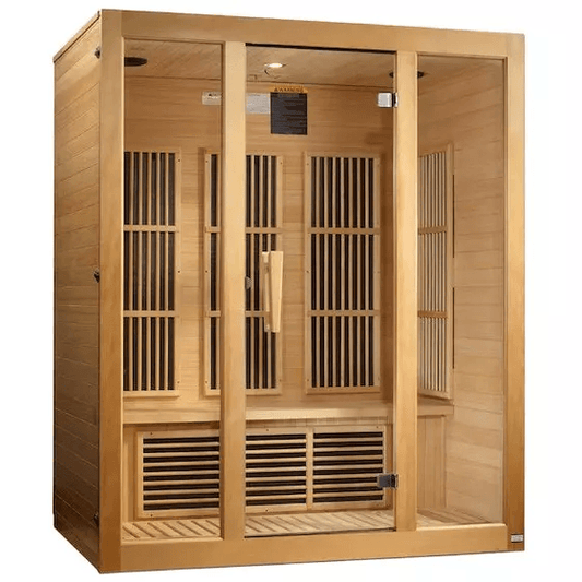 Maxxus Bellevue 3-Person Low EMF FAR Infrared Sauna | MX-J306-01