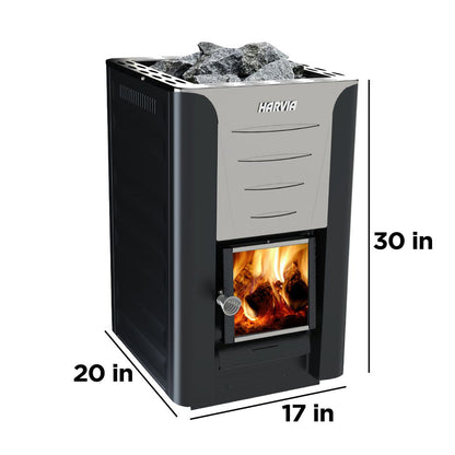 Harvia Pro 26 Wood Sauna Stove WK260