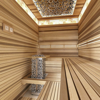 HUUM STEEL Series 10.5kW Sauna Heater Package