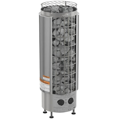 Harvia Cilindro PC60 6 kW Electric Sauna Heater w/ Built-In Controls