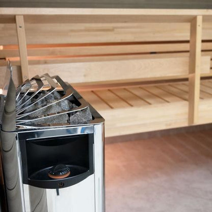 Harvia SWS60 The Wall Series 6kW Stainless Steel Sauna Heater HSWS6U1B