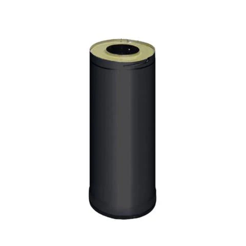 Harvia Sauna Wood Stove Chimney Extension 500mm Black Steel WHP500M