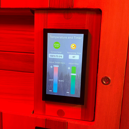 Finnmark Designs 1-Person Full Spectrum Infrared Sauna + Red Light Therapy | FD-KN001