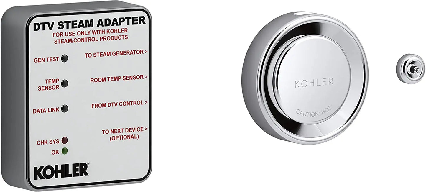 Kohler 5548-K1-CP DTV+™ Steam Adapter Kit SINGLE